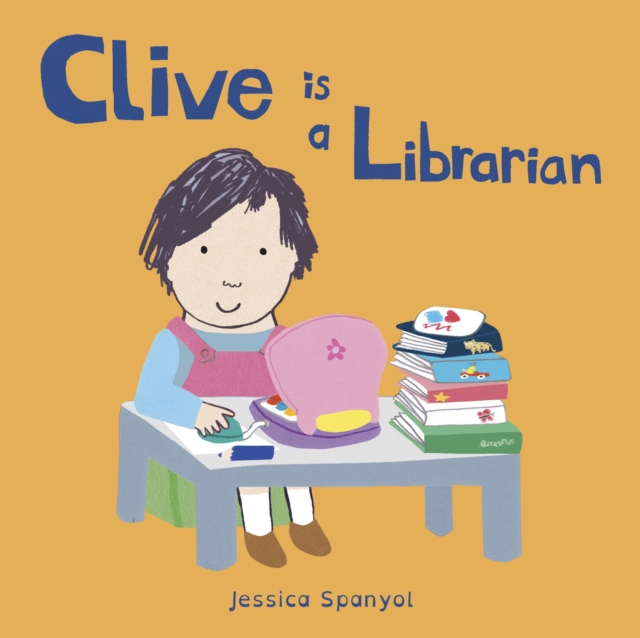 Clive is a Librarian, Board book Book