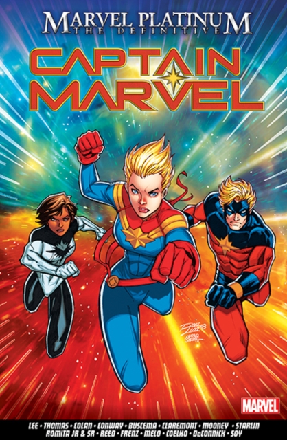 Marvel Platinum: The Definitive Captain Marvel, Paperback / softback Book