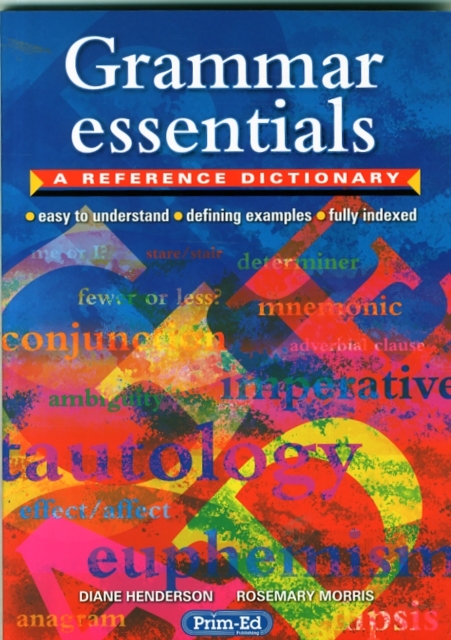Grammar Essentials : A Reference Dictionary, Paperback / softback Book