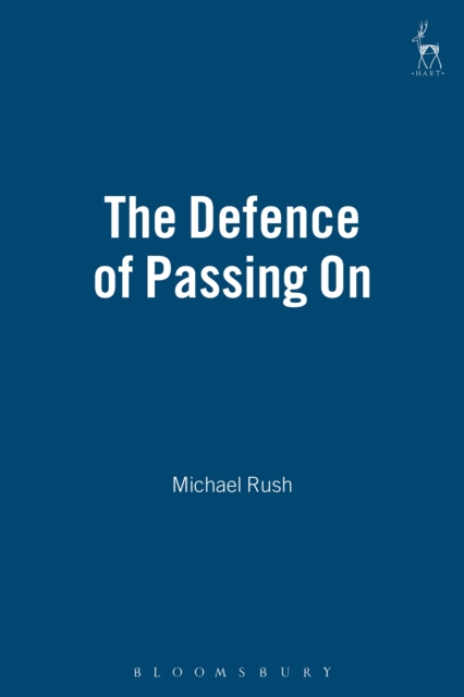 The Defence of Passing On, PDF eBook
