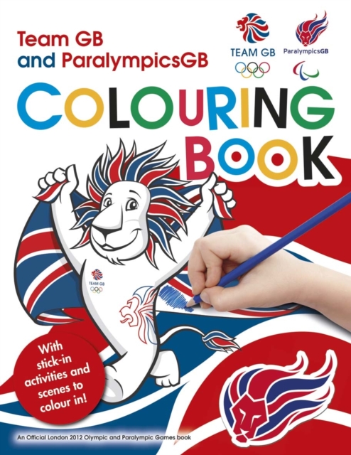 L2012 Team GB Sticker Colouring Book, Paperback Book
