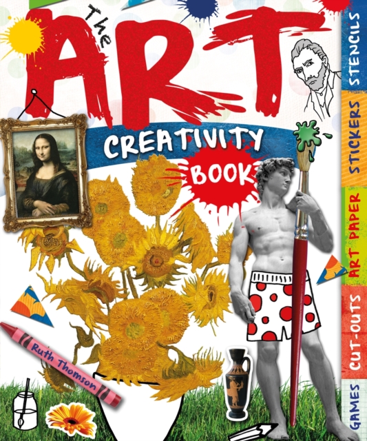 Art Creativity Book, Spiral bound Book
