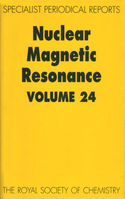 Nuclear Magnetic Resonance : Volume 24, PDF eBook