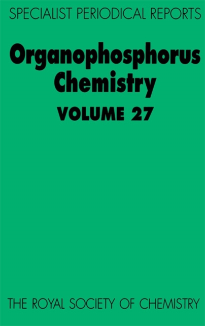 Organophosphorus Chemistry : Volume 27, PDF eBook