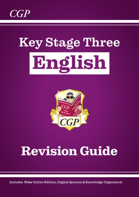 New KS3 English Revision Guide (with Online Edition, Quizzes and Knowledge Organisers): for Years 7, 8 and 9, Paperback / softback Book