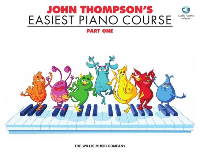 John Thompson's Easiest Piano Course : Part One (Book And Audio), Paperback / softback Book