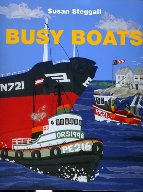 Busy Boats, Hardback Book