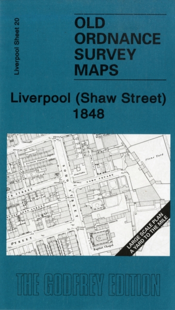 Liverpool (Shaw Street) 1848 : Liverpool Sheet 20, Sheet map, folded Book