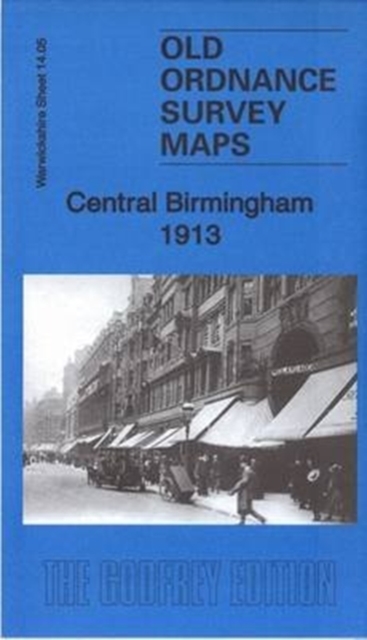 Central Birmingham 1913 : Warwickshire Sheet 14.05c, Sheet map, folded Book