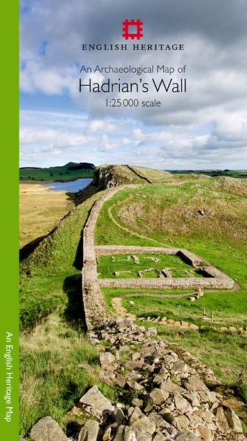 An Archaeological Map of Hadrian's Wall : 1:25000 Scale Revised Edition, Paperback / softback Book