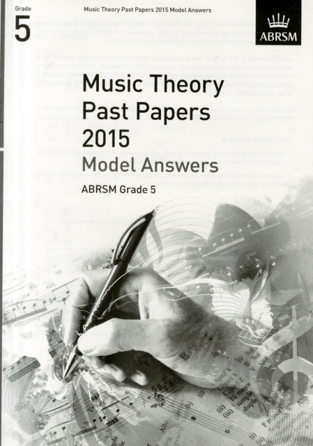 Music Theory Past Papers 2015 Model Answers, ABRSM Grade 5, Sheet music Book