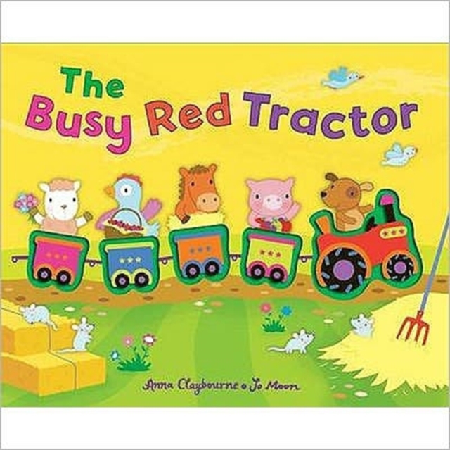 The Busy Red Tractor, Hardback Book
