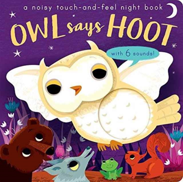 Owl Says Hoot : A noisy touch-and-feel night book, Novelty book Book