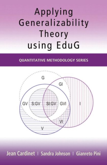 Applying Generalizability Theory using EduG, Paperback / softback Book