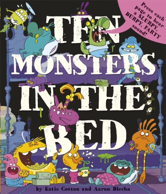 10 Monsters in the Bed, Hardback Book