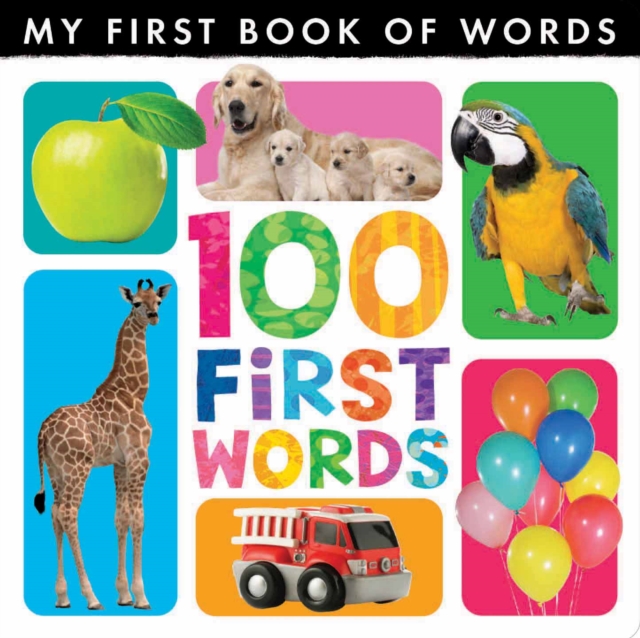 My First Book of Words: 100 First Words, Hardback Book
