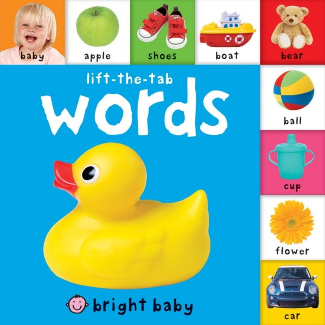 Words : Lift The Tab Books, Board book Book