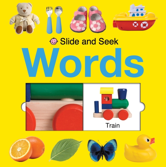 Words : Slide & Seek, Hardback Book