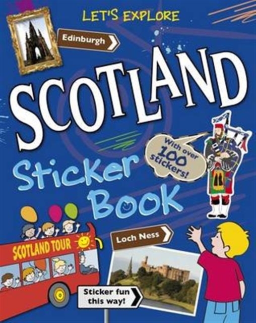 Scotland Sticker Book, Mixed media product Book