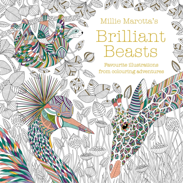 Millie Marotta's Brilliant Beasts : A collection for colouring adventures, Paperback / softback Book