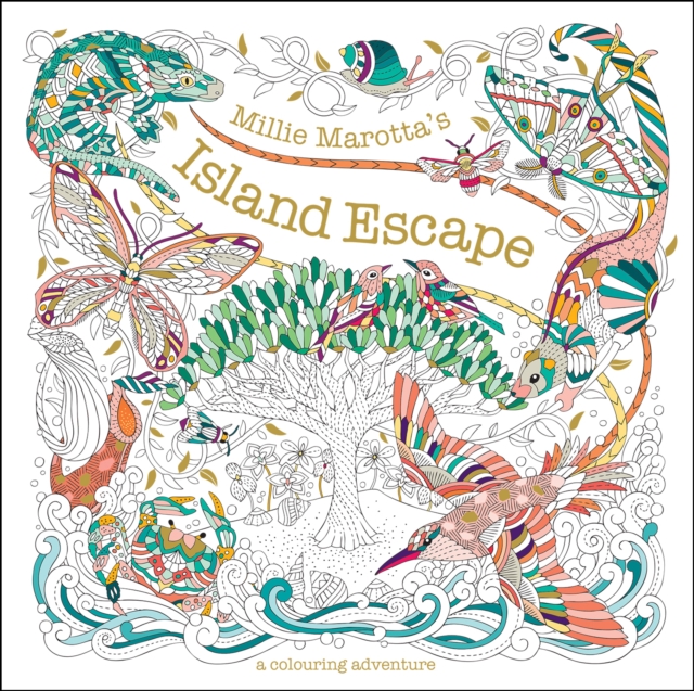 Millie Marotta's Island Escape : A Colouring Adventure, Paperback / softback Book