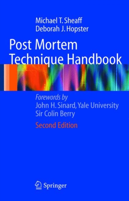 Post Mortem Technique Handbook, Paperback / softback Book