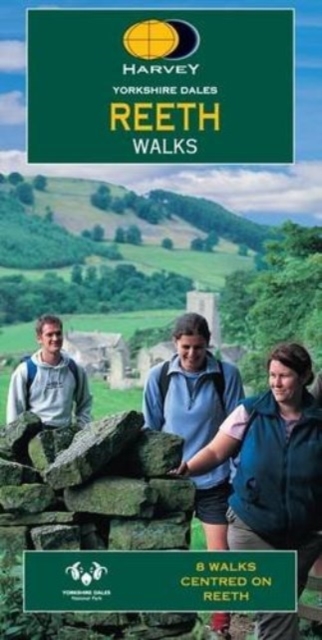 Yorkshire Dales Reeth Walks, Sheet map, folded Book