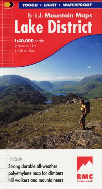 Lake District, Sheet map, folded Book