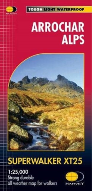 Arrochar Alps : XT25, Sheet map, folded Book