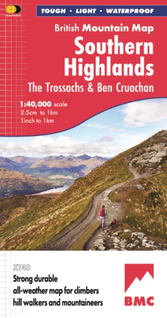 Southern Highlands : The Trossachs and Ben Cruachan, Sheet map, folded Book