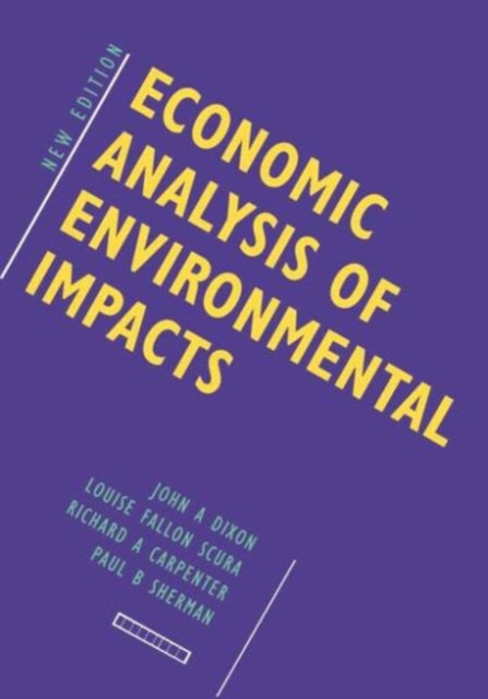 Economic Analysis of Environmental Impacts, Paperback / softback Book