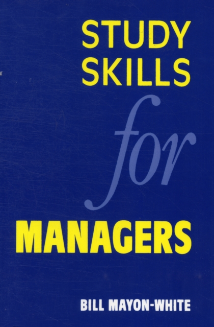Study Skills for Managers, Paperback / softback Book