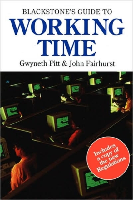 Blackstone's Guide to Working Time, Paperback / softback Book