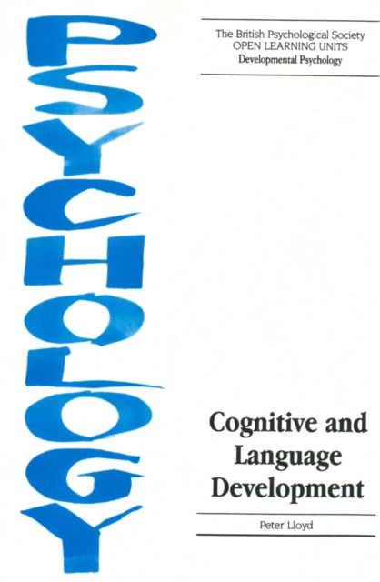 Cognitive and Language Development, Paperback / softback Book