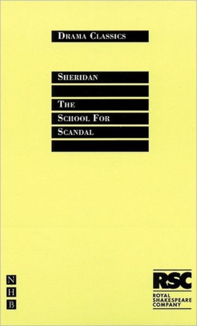 The School for Scandal, Paperback / softback Book