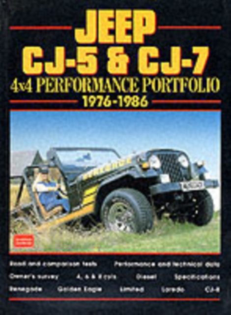 Jeep CJ-5 and CJ-7 4x4 Performance Portfolio, Paperback Book