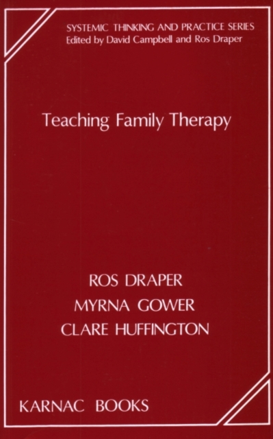 Teaching Family Therapy, Paperback / softback Book