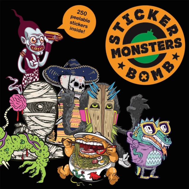 Stickerbomb Monsters, Paperback / softback Book