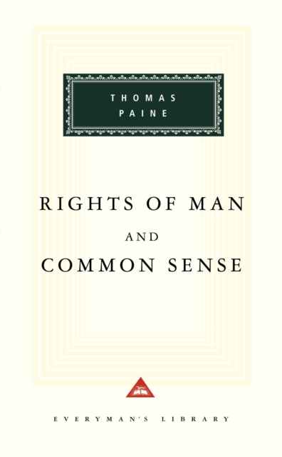 The Rights Of Man And Common Sense, Hardback Book