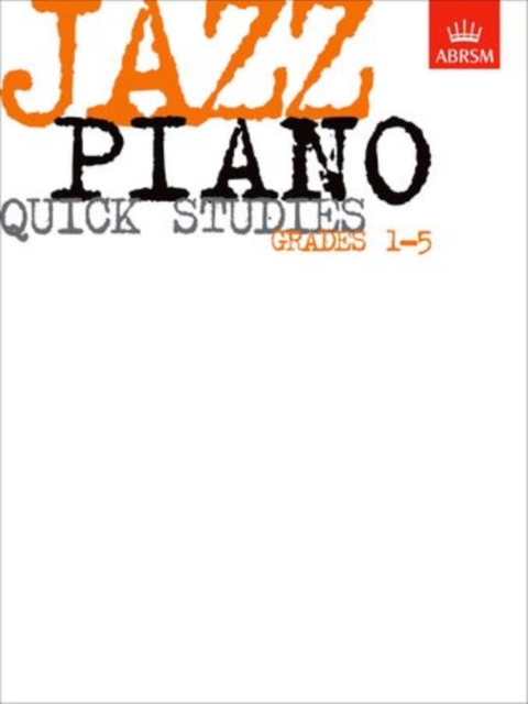 Jazz Piano Quick Studies, Grades 1-5, Sheet music Book