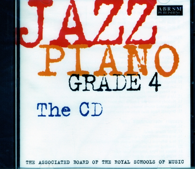 Jazz Piano Grade 4: The CD, CD-Audio Book