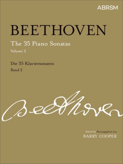 The 35 Piano Sonatas, Volume 2 : Op. 22 - Op. 54, Sheet music Book