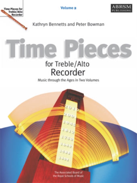 Time Pieces for Treble/Alto Recorder, Volume 2, Sheet music Book