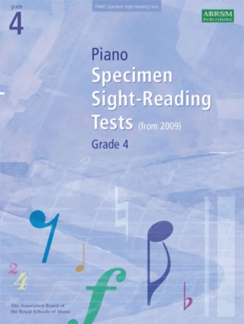 Piano Specimen Sight-Reading Tests, Grade 4, Sheet music Book