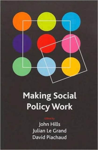 Making social policy work, Paperback / softback Book