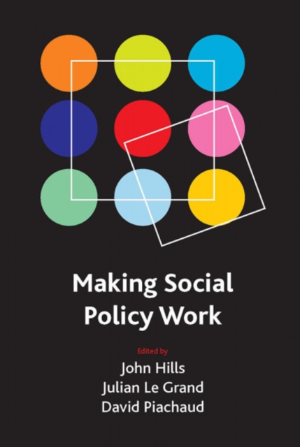 Making social policy work, Hardback Book