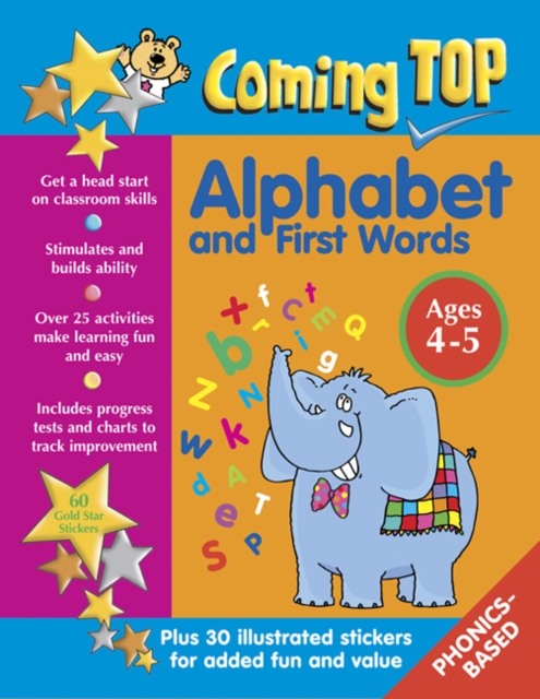 Coming Top: Alphabet and First Words - Ages 4 - 5, Paperback / softback Book