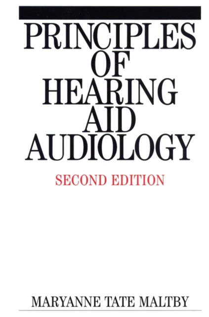 Principles of Hearing Aid Audiology, Paperback / softback Book