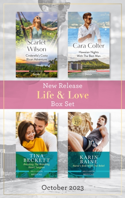 Life & Love New Release Box Set Oct 2023/Cinderella's Costa Rican Adventure/Hawaiian Nights With The Best Man/Resisting The Brooding Hear, EPUB eBook