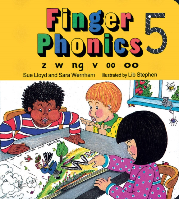 Finger Phonics book 5 : in Precursive Letters (British English edition), Board book Book